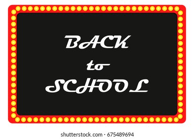 Illustration for day back to school and stylish design