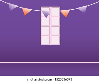 illustration decoration congratulate, vector. EPS 10