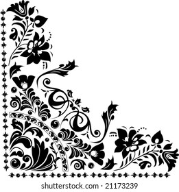 ilustración con decoración sobre fondo blanco