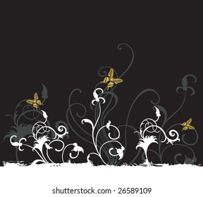 Illustration of a decorative background