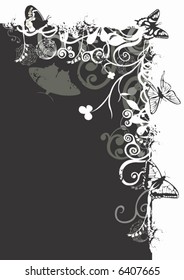 Illustration of a decorative background