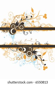 Illustration of a decorative background