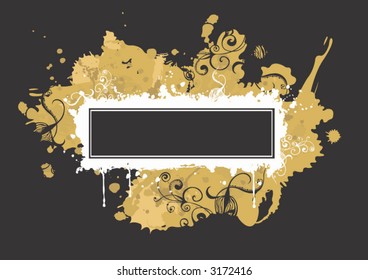 Illustration of a decorative border