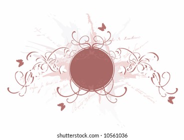 Illustration of a decorative frame