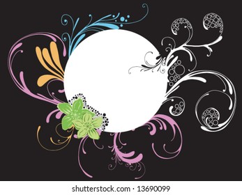 Illustration of a decorative frame