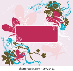 Illustration of a decorative frame
