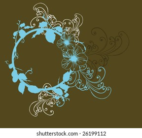 Illustration of a decorative frame