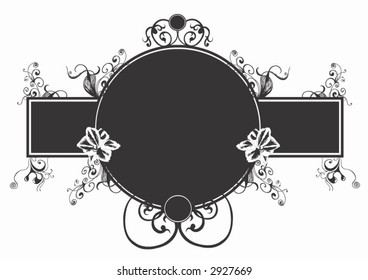 Illustration of a decorative frame