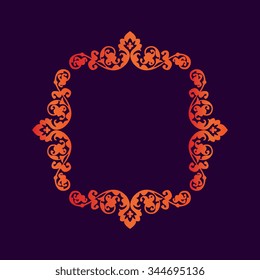 illustration of decorative frame 