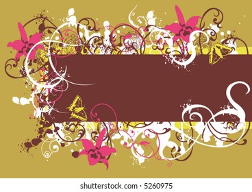 Illustration of a decorative frame