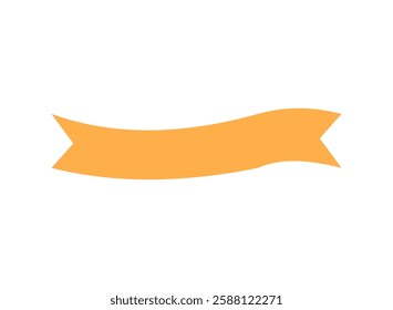 Illustration of an Decorative Ribbon Banner