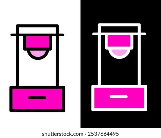 Illustration of decorative table lamps, standing lamps, suitable for decorating work or study rooms