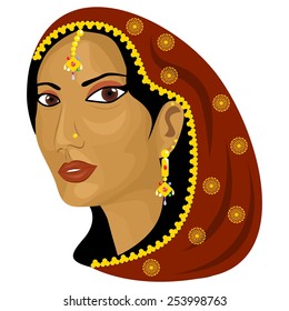 the Illustration dedicated to the east woman.