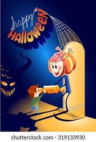 Illustration dedicated to Halloween