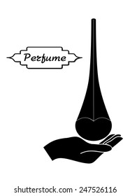 the Illustration dedicated to perfume.