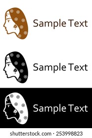 the Illustration dedicated to the tea and coffee logo.