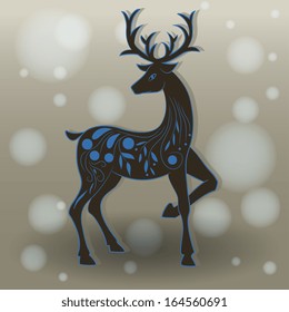 Illustration of  deer