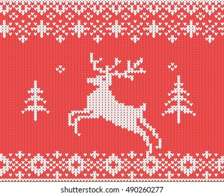 Illustration of deer.
