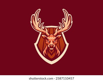 Illustration of an Deer Esport Logo