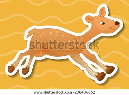 Similar – Image, Stock Photo Close-up of a fallow deer cow on a meadow, in the background a second animal