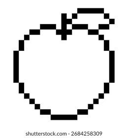La ilustración de Delicious Apple Pixel