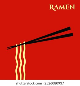 Ilustração de deliciosos macarrão de ramen