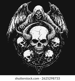 illustration of demons being controlled

