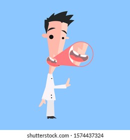 illustration of dental care for health
