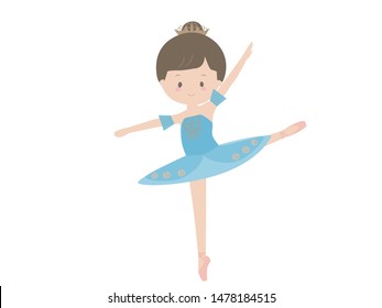 
An illustration depicting ballet dance as a motif.