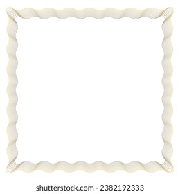 
Illustration depicting a document frame in the Guilloche style. You can insert your own text