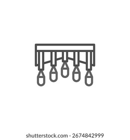 Illustration depicting an irrigation system, symbolizing precision agriculture and water resource management. This outlines the structure and operation of technology for automated irrigation in