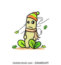 illustration depicting summer, rainy season, spring, autumn
and suitable for cute stickers