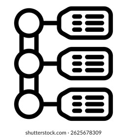 Illustration depicting three car key fobs connected with a signal, symbolizing a keyless entry system for vehicles
