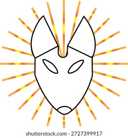 Illustration depicting a vector file concept for digital design and scalable graphics