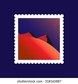 Illustration of Desert