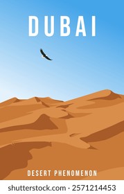 illustration of desert in arabian plains
