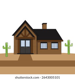 The Illustration of Desert Cottage Core