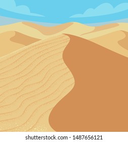 Illustration der Wüstenduschen