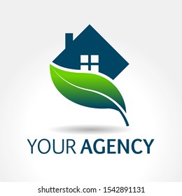 Illustration design of business logotype abstract building simple sign. Logo design abstract house vector template