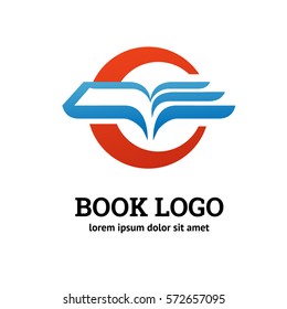 Illustration Design der Business-Logotype abstrakte Bildung einfache Zeichen. Logo-Design, abstrakte Vektorgrafik-Vorlage