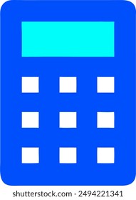 illustration design of a calculator