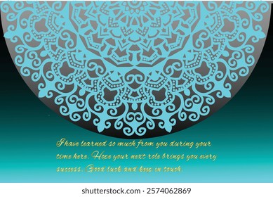 Illustration or design card, can be used for wishing in special day