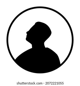 illustration design, club male silhouette vector