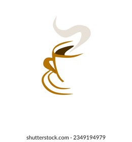 Illustration design with coffee sale concept