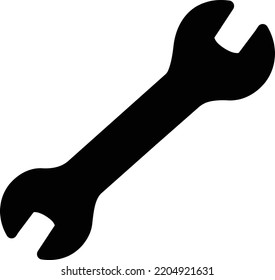 Illustration design concept
icon of wrench sign 