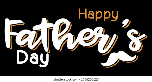 illustration design of fathers day. banner and wallpaper fatherhood template.