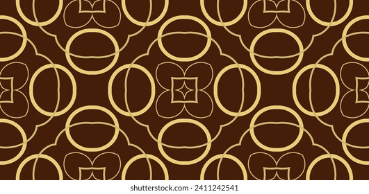 Illustration for design. geometric seamless pattern. The background image.  Popular trend. luxury wallpaper with geometric shape,