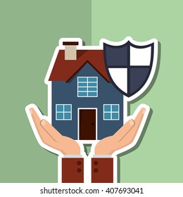 Illustration design of insurance, editable vecctor