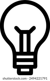 illustration design of light bulb