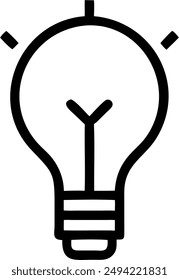 illustration design of light bulb